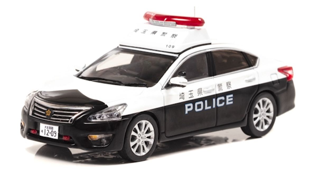 埼玉县警察地域部汽车队 第3代日产天籁模型
