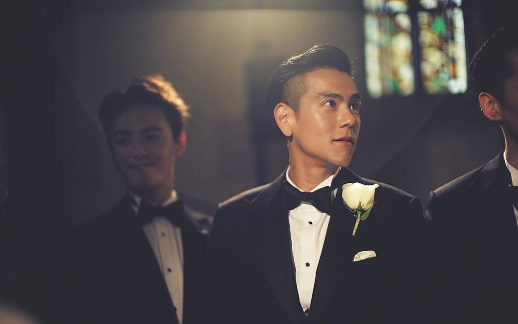 【彭于晏】担任袁弘婚礼伴郎cut