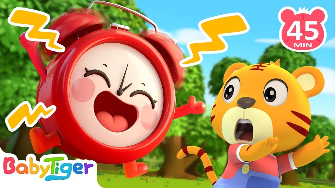 鬧鐘嘀嗒嘀 74 74 | hickory dickory dock |  更多 | kids