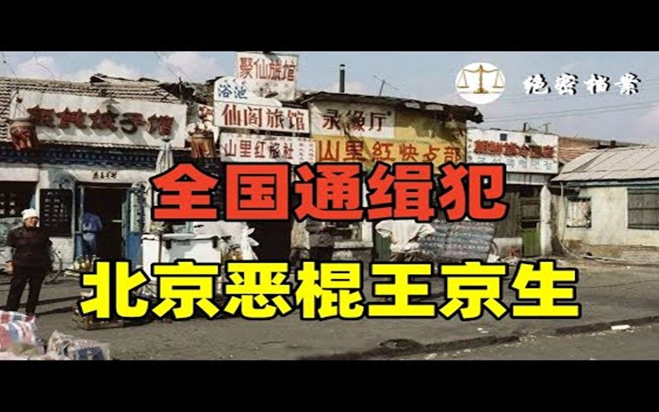 北京恶棍王京生,为躲命案故意进监狱,从来没见过这么“聪明”的逃犯哔哩哔哩bilibili