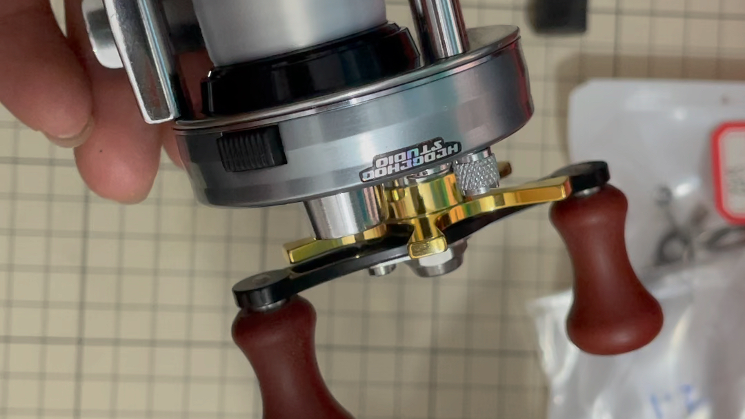 阿布1500/abu1500c更换谷山双轴承麻花后效果展示