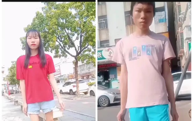 [以前拍的.][搞笑][不男不女的男人][本小姐真美]