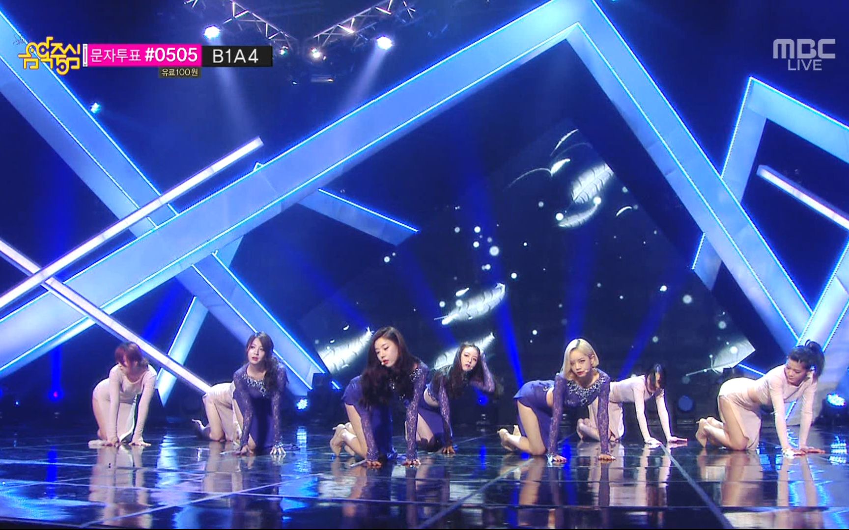 something-girlsday (未和谐版live)140125 mbc 音乐中心