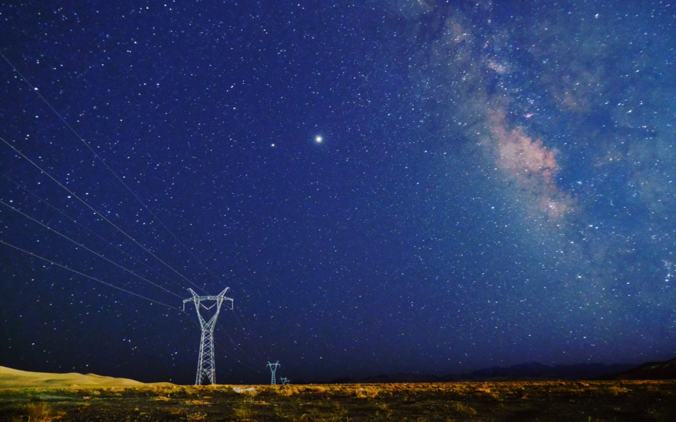 [延时摄影]阿里狮泉河的星空延时,送给我爱看星星的媳妇儿|器材富士x