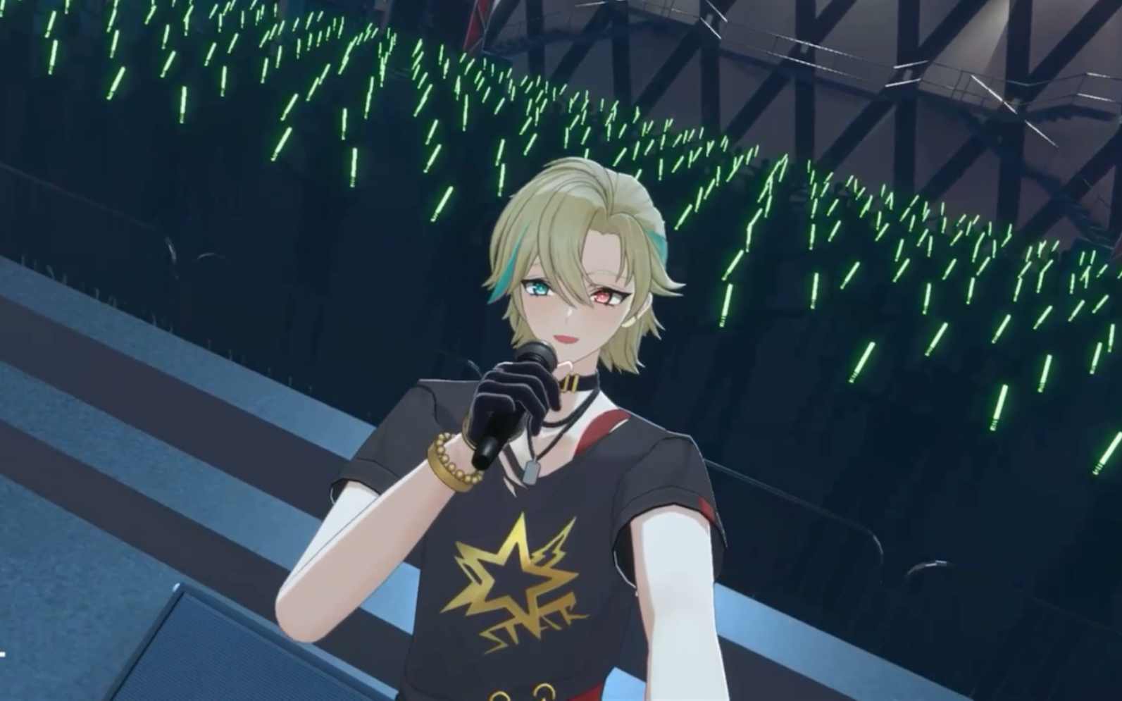 【阿萨aza/3d个人live】像在给小毛线举高高;;好喜欢这一段.