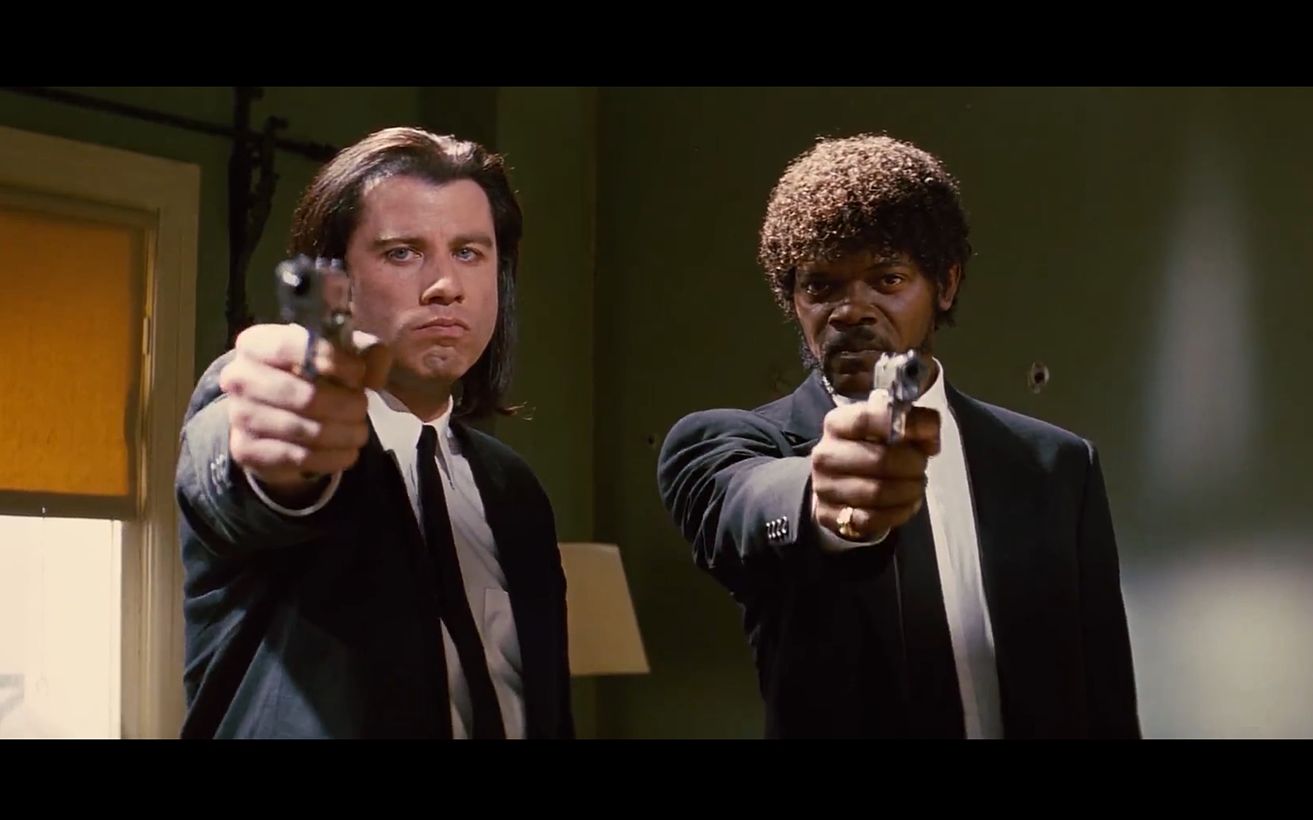 【昆汀】之《低俗小说》之"黑白杀手"