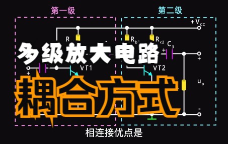 多级放大电路的三种耦合方式哔哩哔哩bilibili