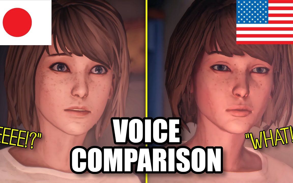 [图]【转载】奇异人生重制版 日语配音VS英语配音 Life is Strange