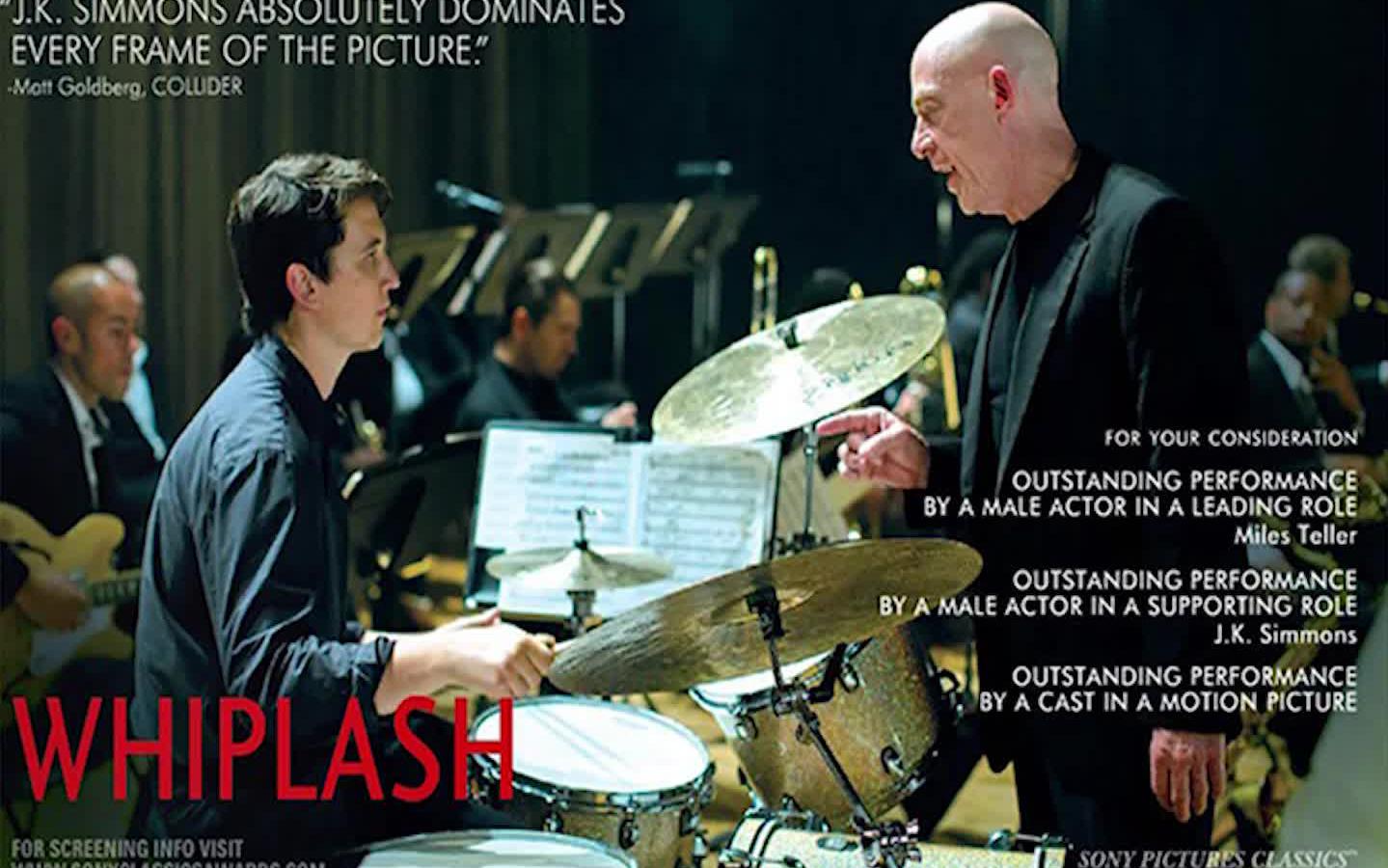 be the greatest,or nothing ——《 whiplash》爆裂鼓手