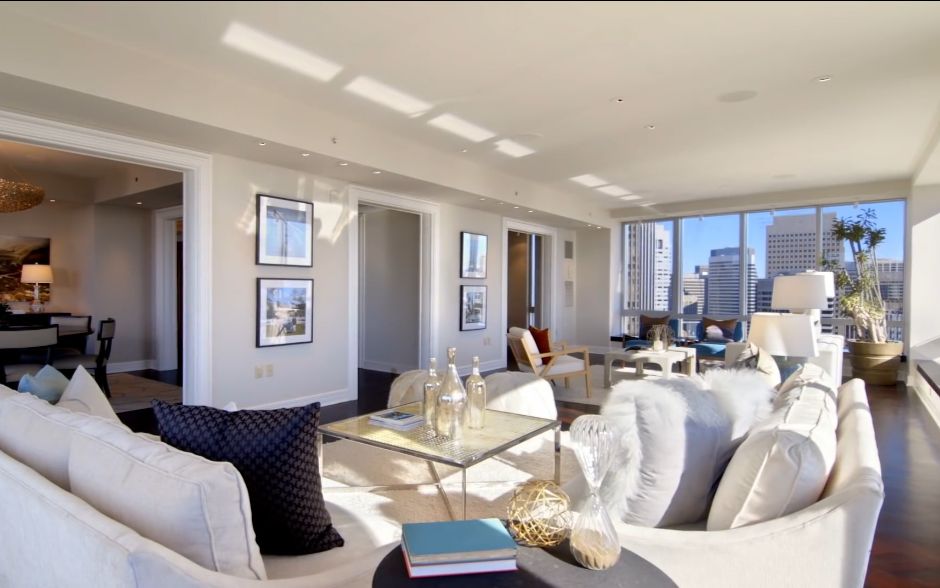 豪宅欣赏位于加州旧金山的豪华顶层公寓