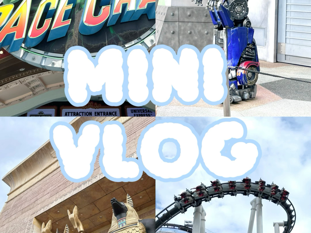 MiniVlog|新加坡环球影城!哔哩哔哩bilibili