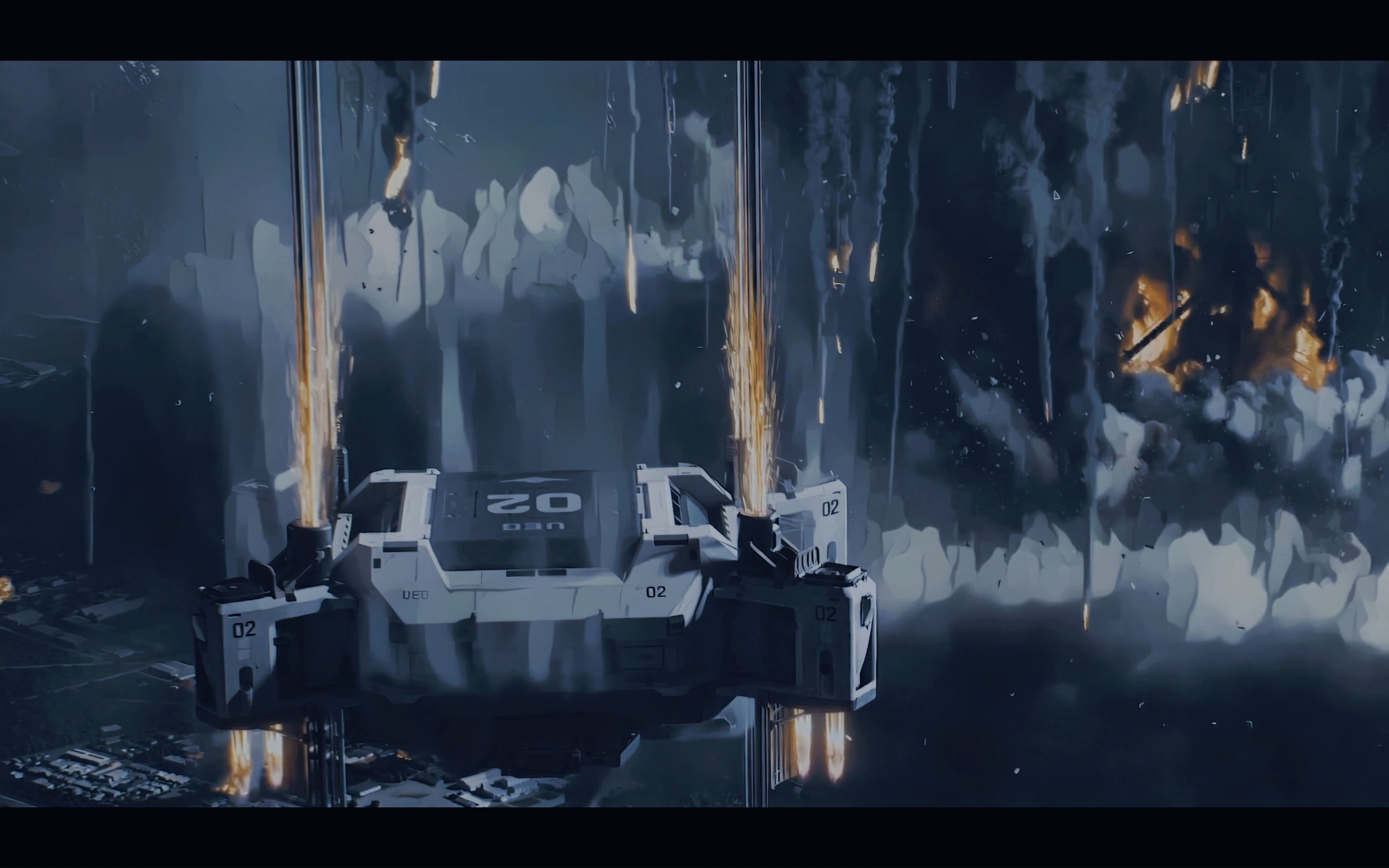 【流浪地球2】爆肝自制4k动画 超燃混剪版