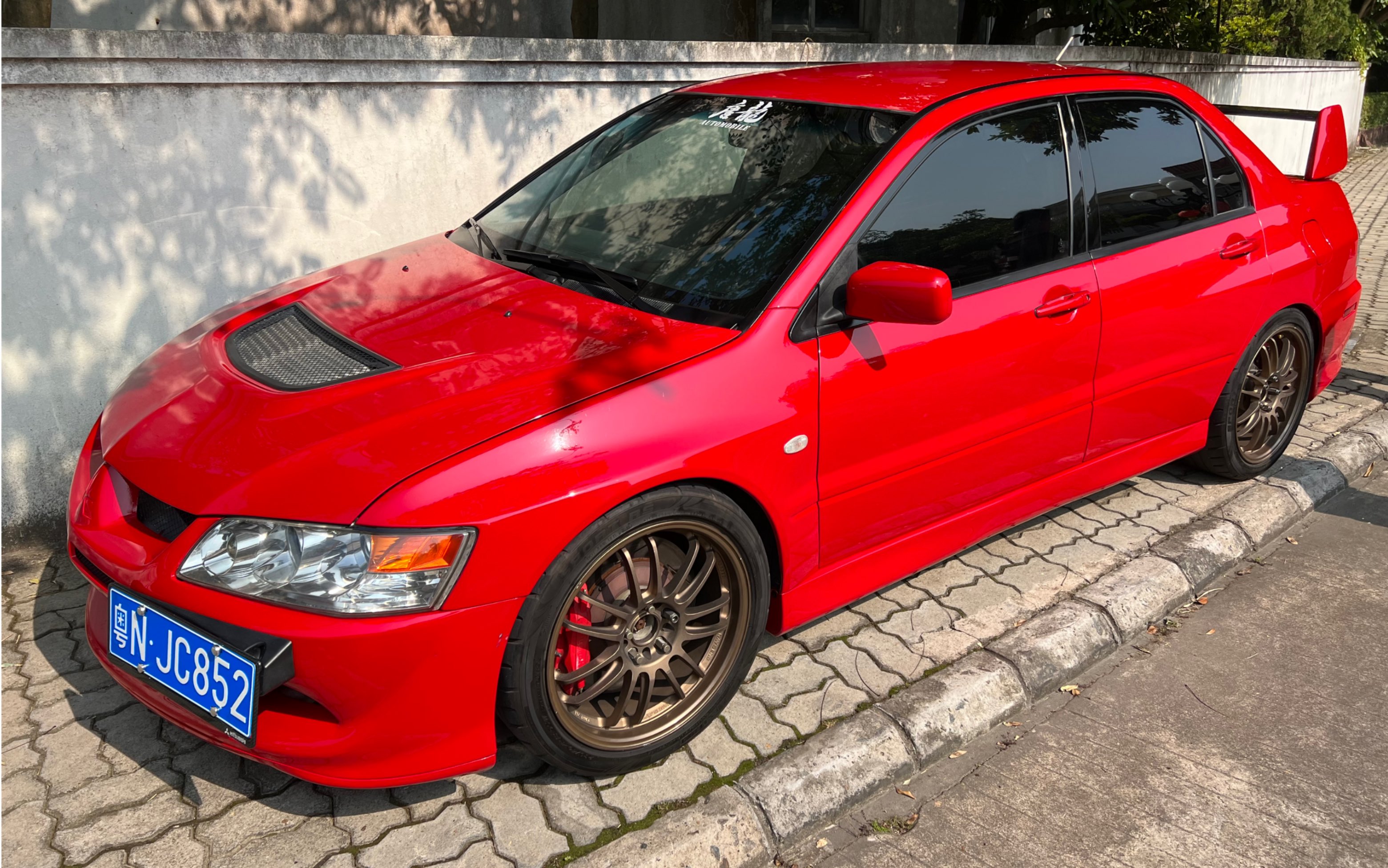 三菱evo8rs的启动与咆哮