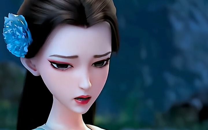 绝代双骄动画好不容易出个美女建模,可惜下线了 #国漫女神 #动漫推荐