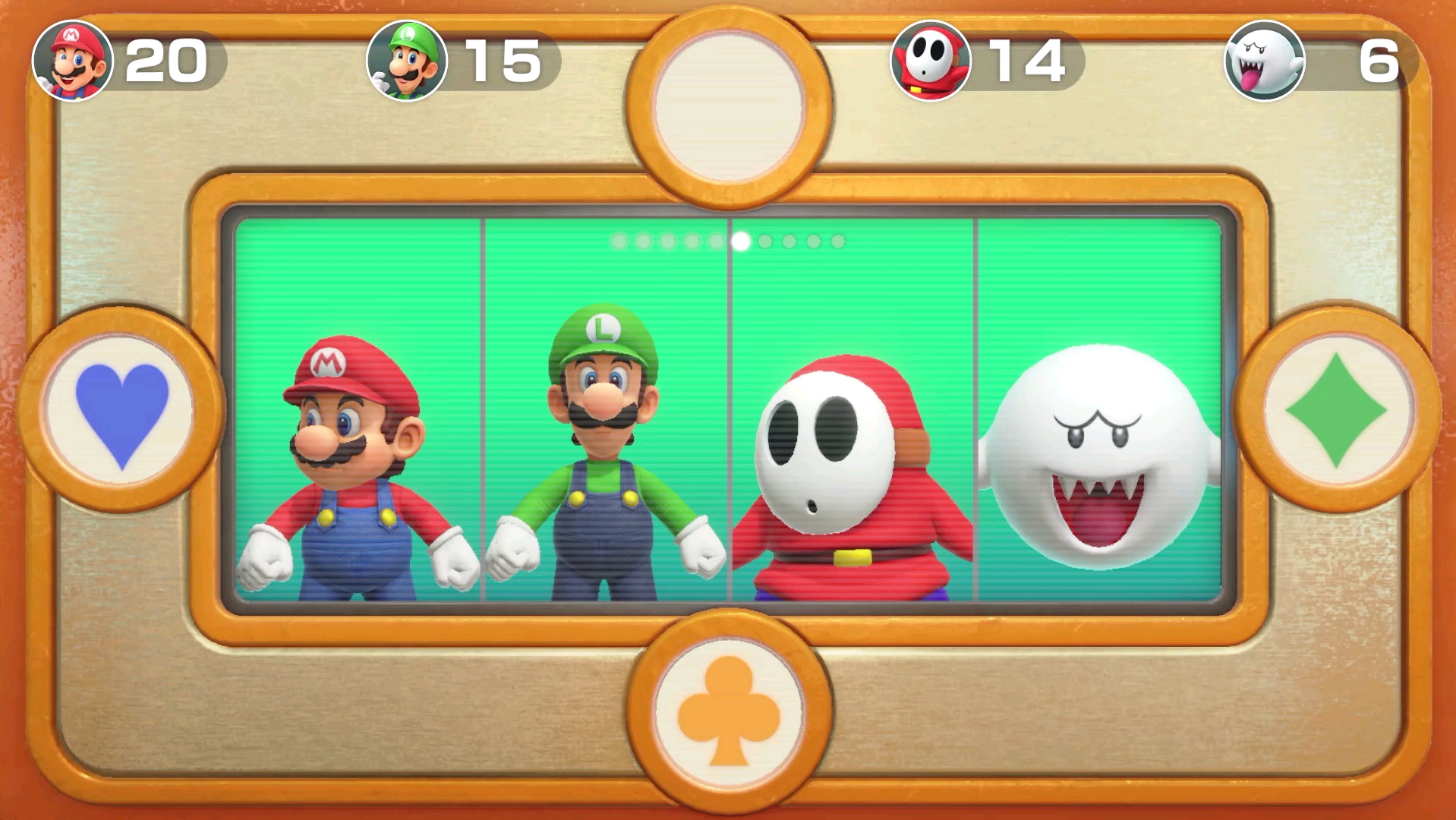 [ns] 【超级马里奥聚会】 super mario party 迷你游戏16 - 看爱心!