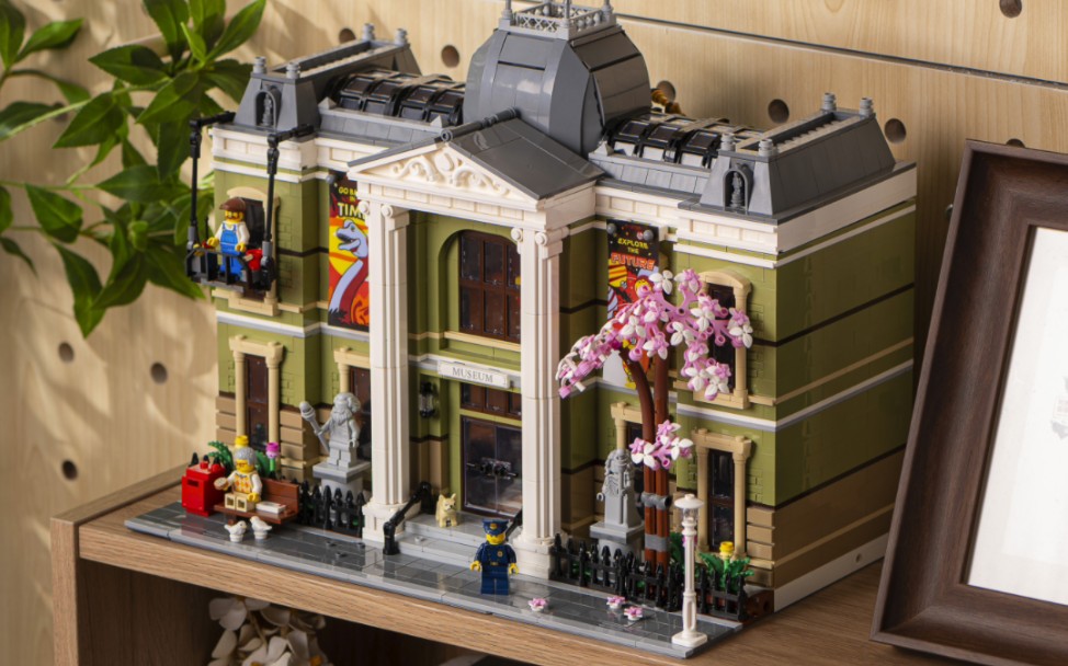 乐高12月新品自然历史博物馆沉浸式拼搭