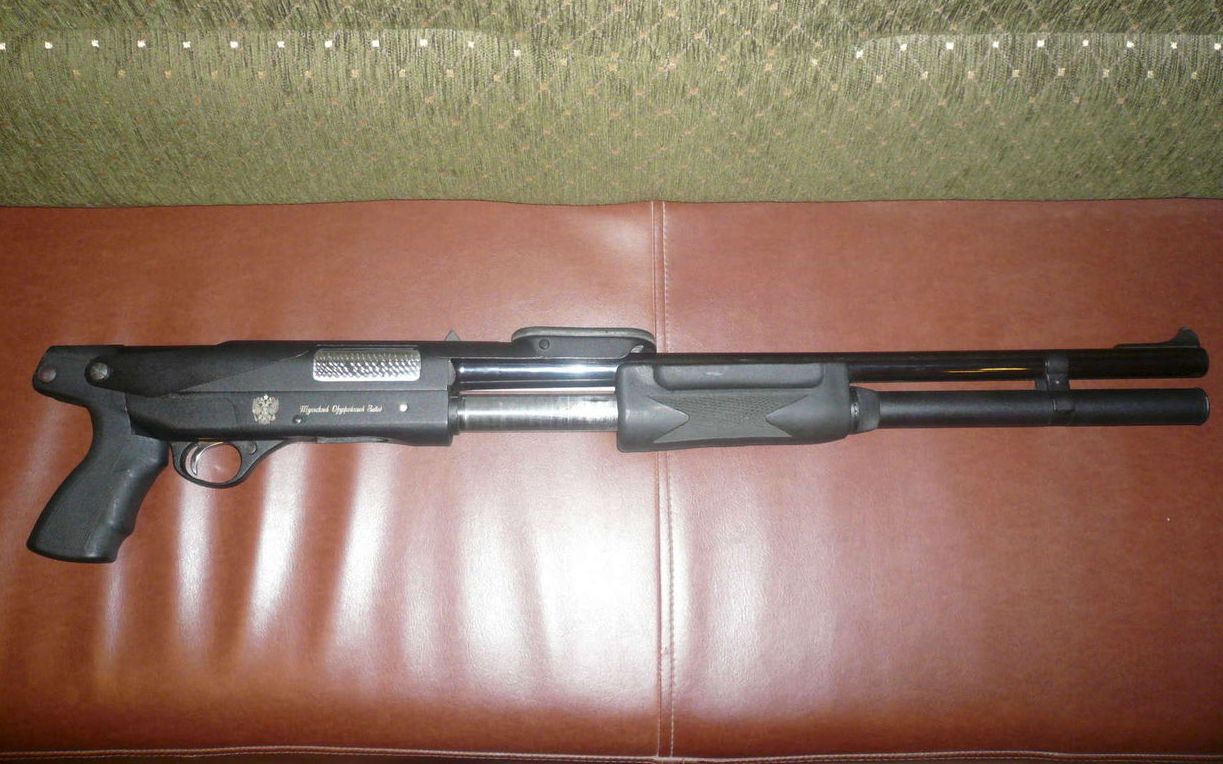 俄罗斯toz19402m12铅经泵动式霰弹枪toz194霰弹枪的衍生型