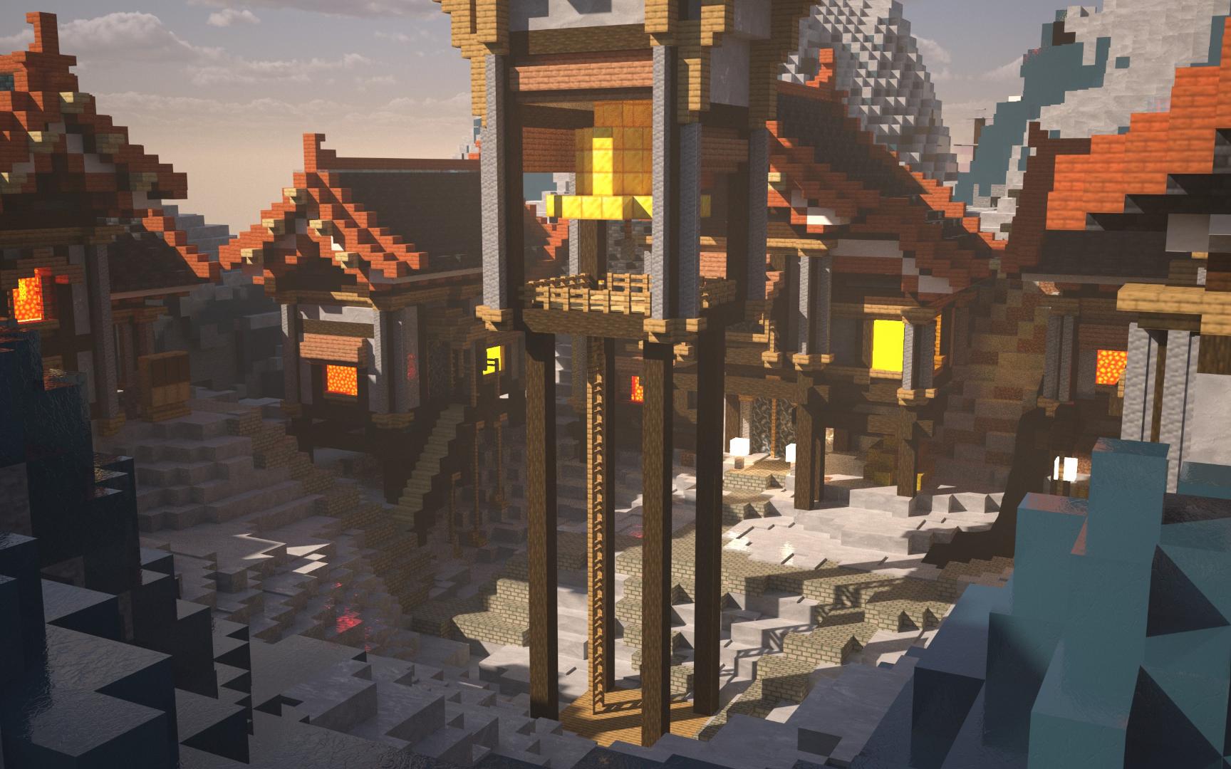 增冰峨峨 飞雪千里些【Minecraft建筑】哔哩哔哩bilibili我的世界