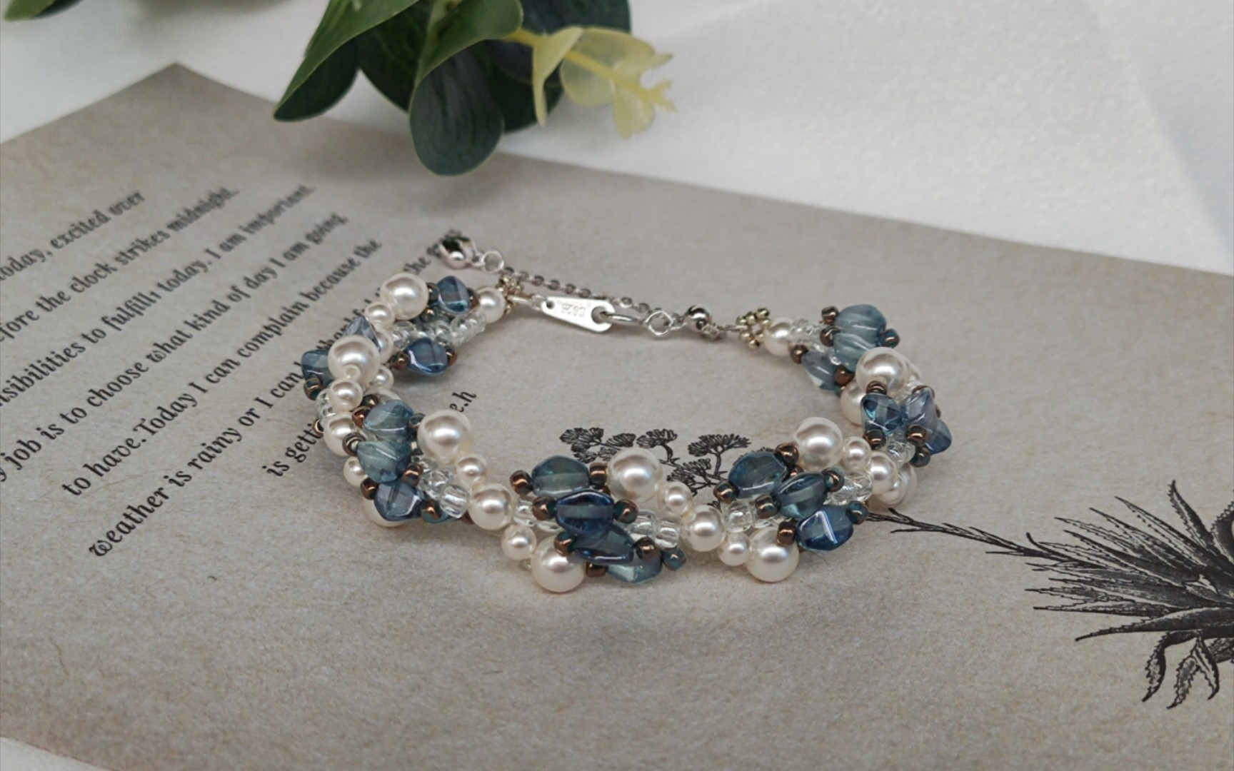 串珠日常‖降温也挡不住串美美的手链98