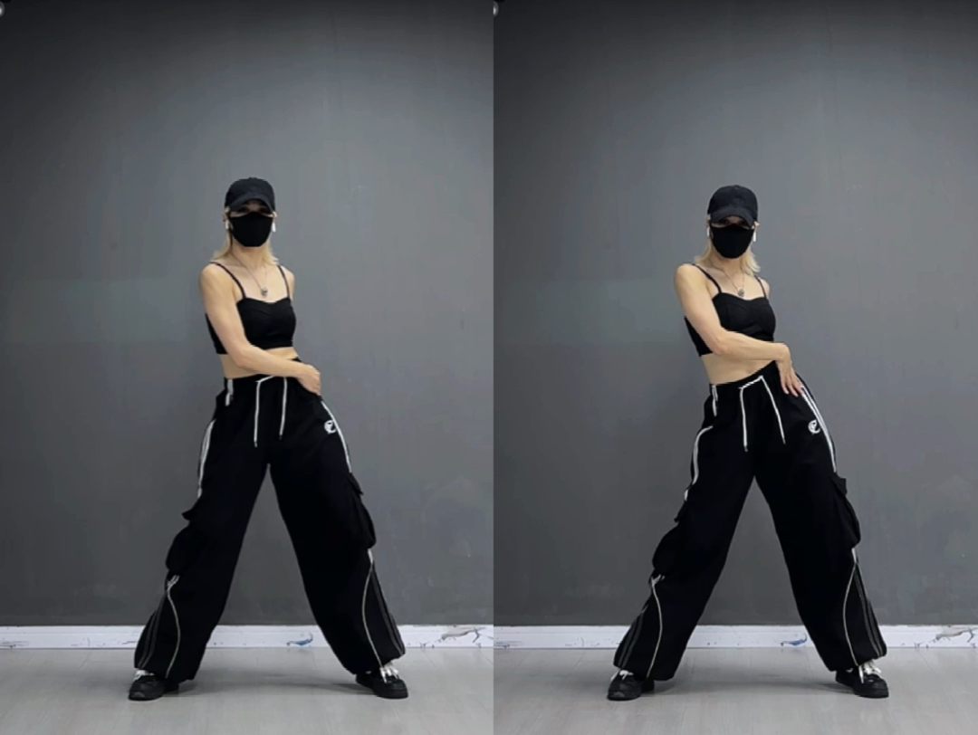 【爵士舞基本功】手掌往后压,最后再拍节奏点,更有力量感.