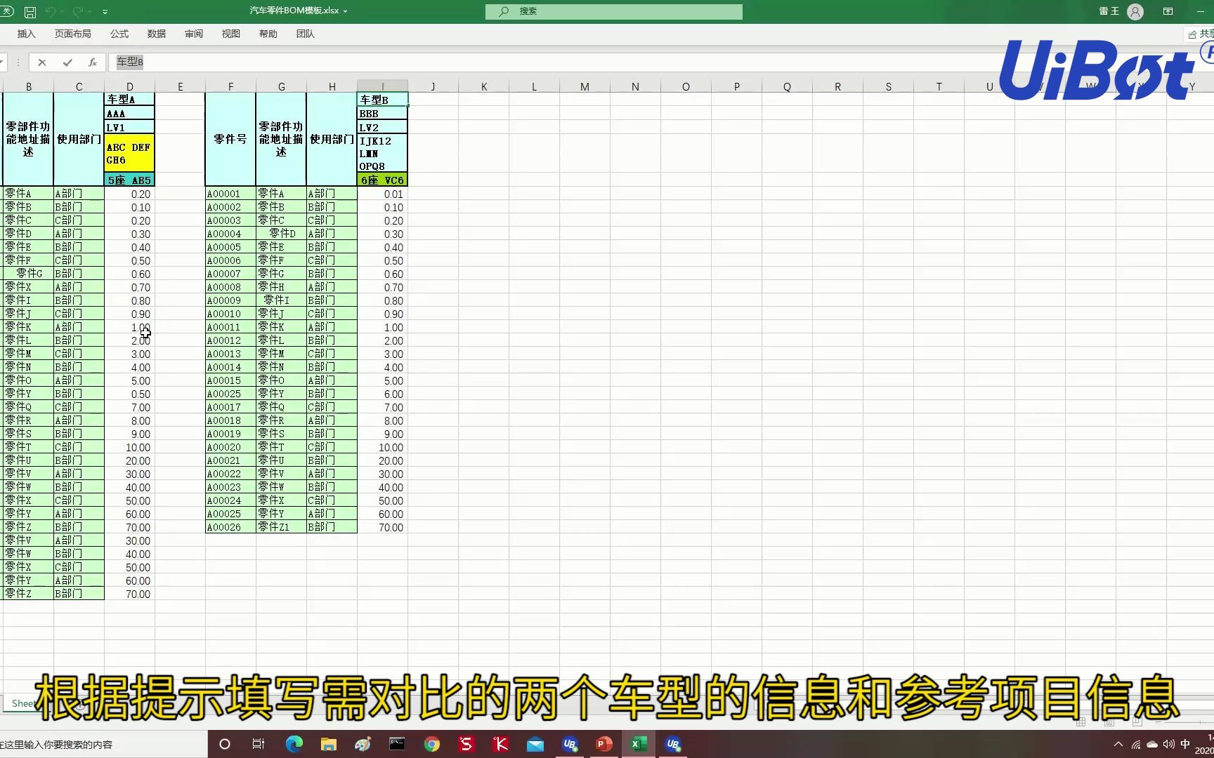 汽车零件成本对比机器人哔哩哔哩bilibili