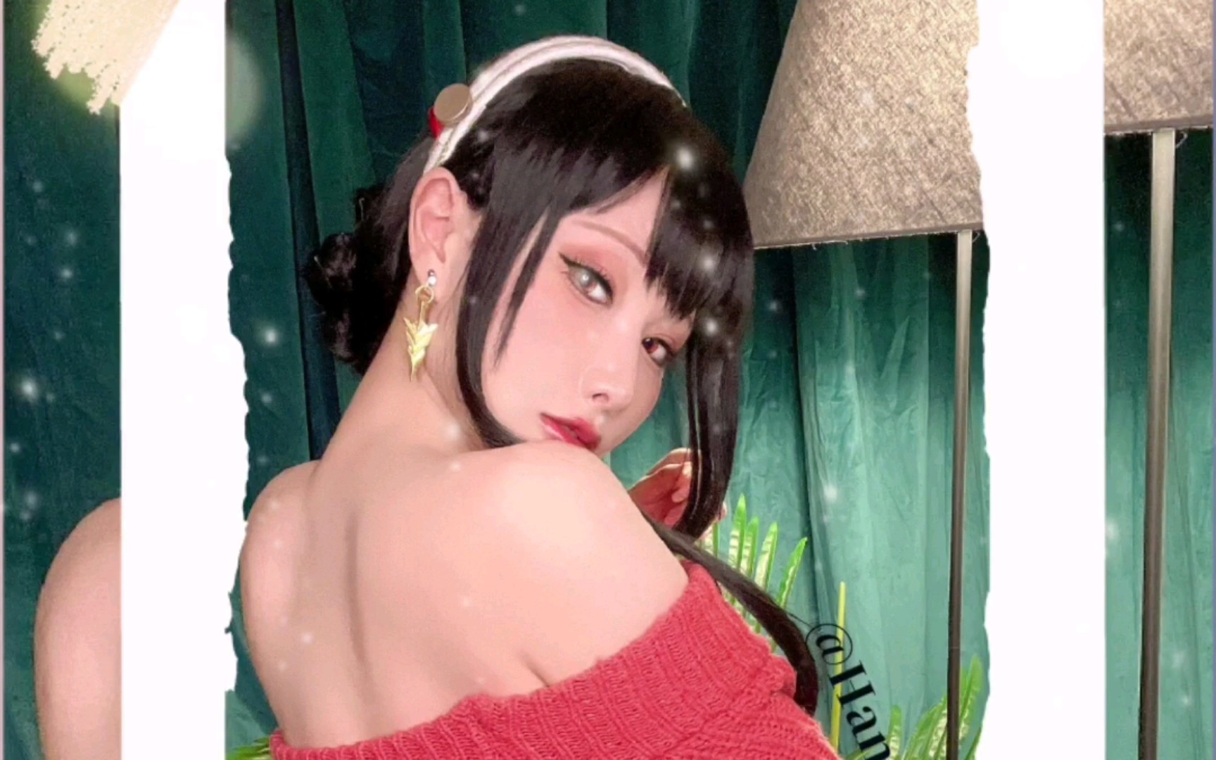 雨波cos约尔毛衣