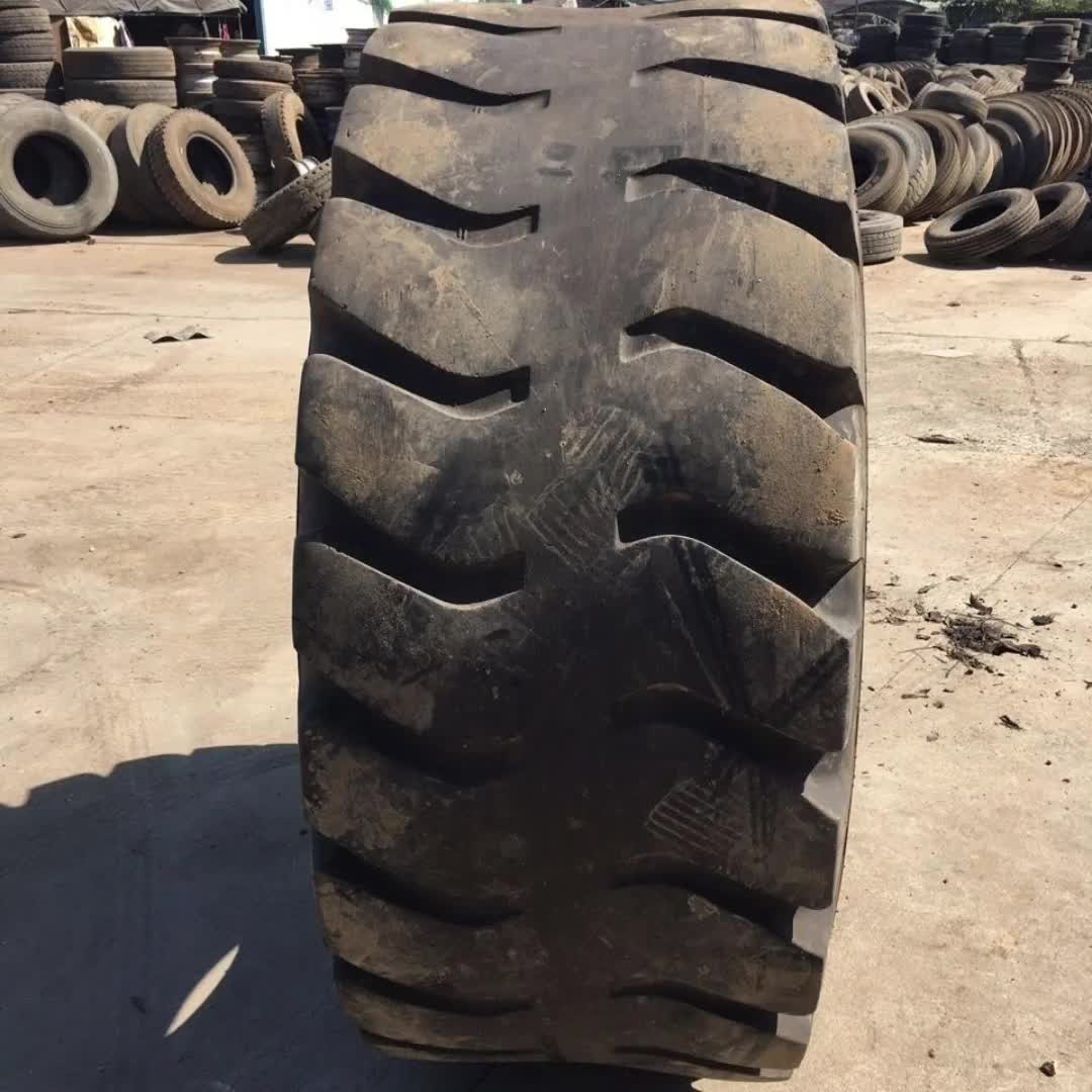 5-2二手轮胎50铲车轮胎前进河南风神朝阳甲牌 拆车配件9140