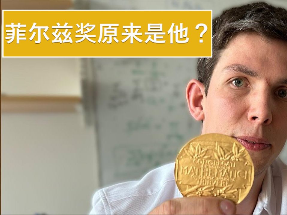 一直每天在叨逼叨讲素数趣题的大男孩得了菲尔兹奖?