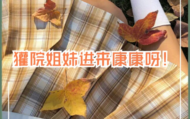 JK制服黄色系(一) 獾院姐妹进来瞧一瞧呀!!哔哩哔哩bilibili