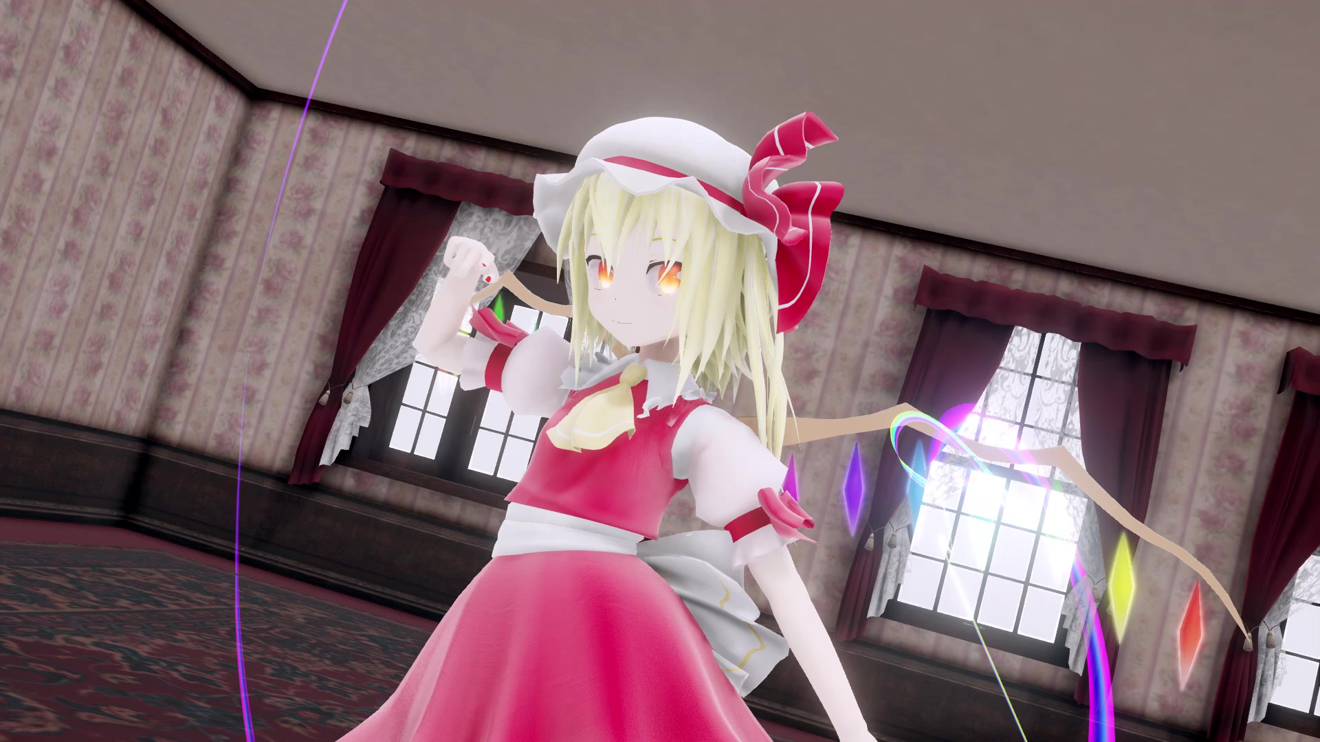 【东方mmd】二妹芙兰朵露you make me happy everydaydayday!