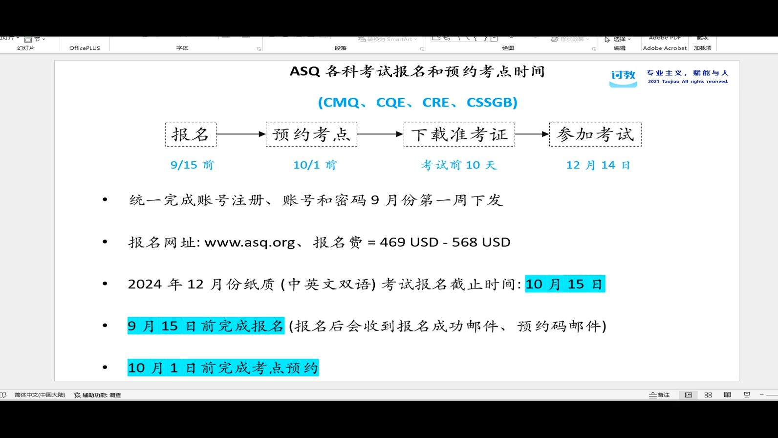 ASQ美质协考试报名介绍2024年12月份哔哩哔哩bilibili