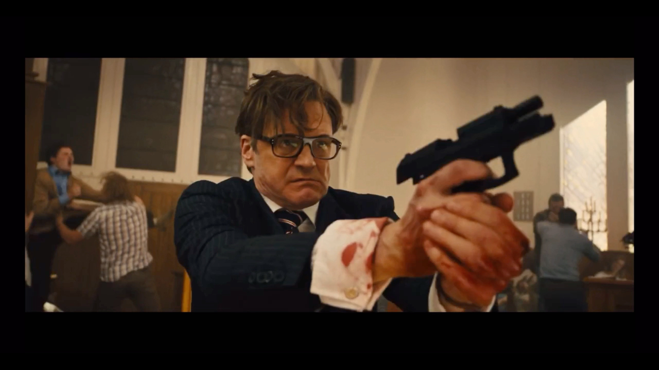 [图]【kingsman】教堂百人屠杀 王牌特工：特工学院