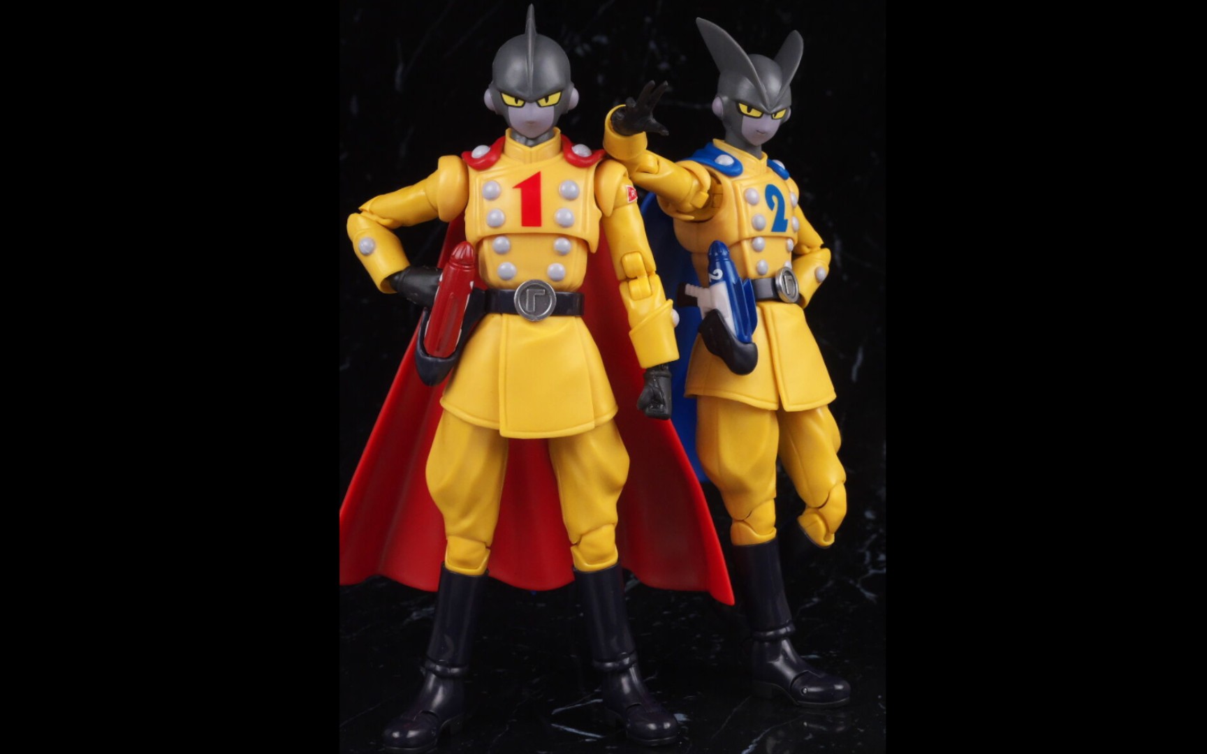 h.figuarts  龙珠超 超级英雄> 伽马1号&伽马2号