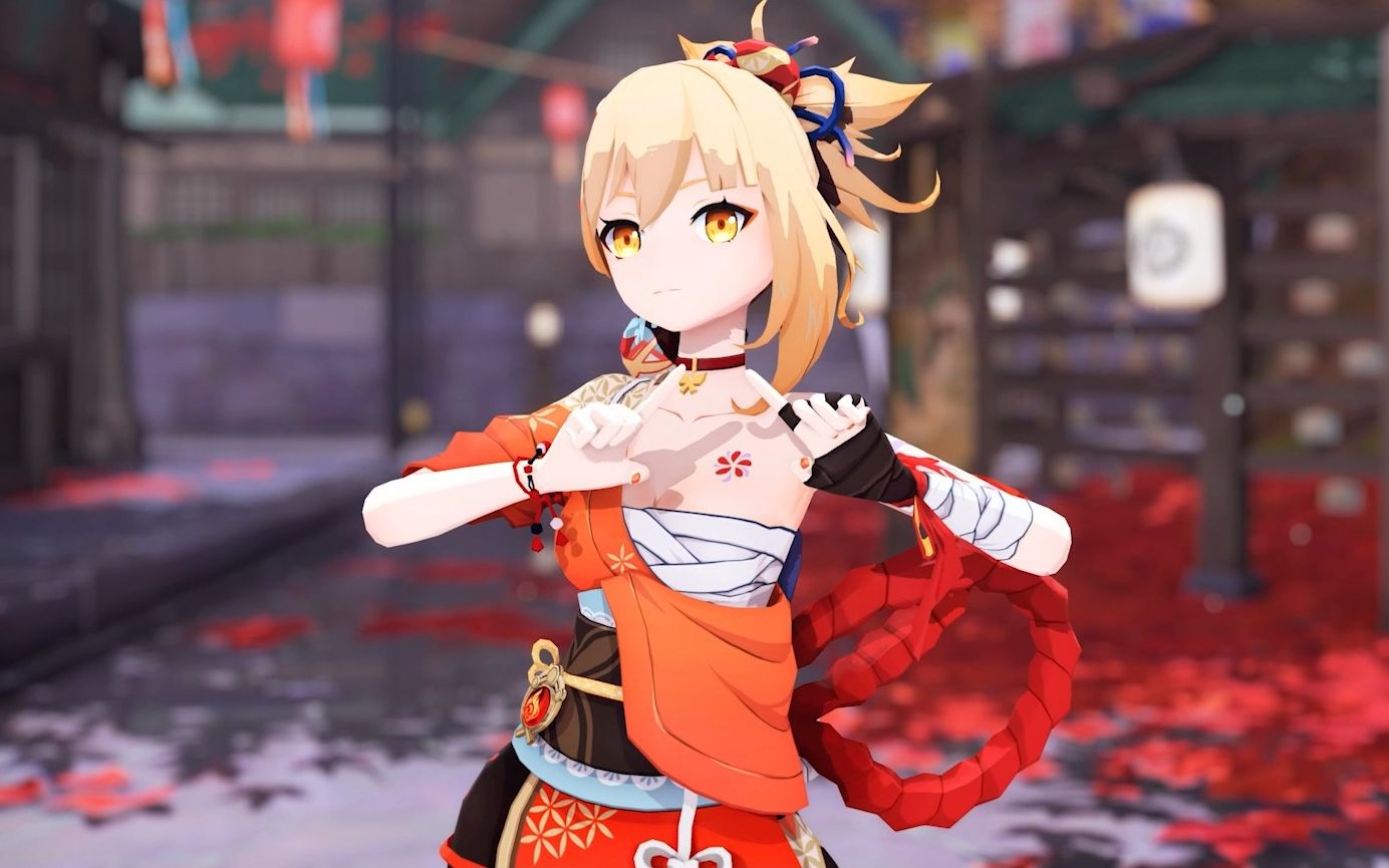 【原神mmd】93可爱形态的宵宫姐姐登场93你最最最重要