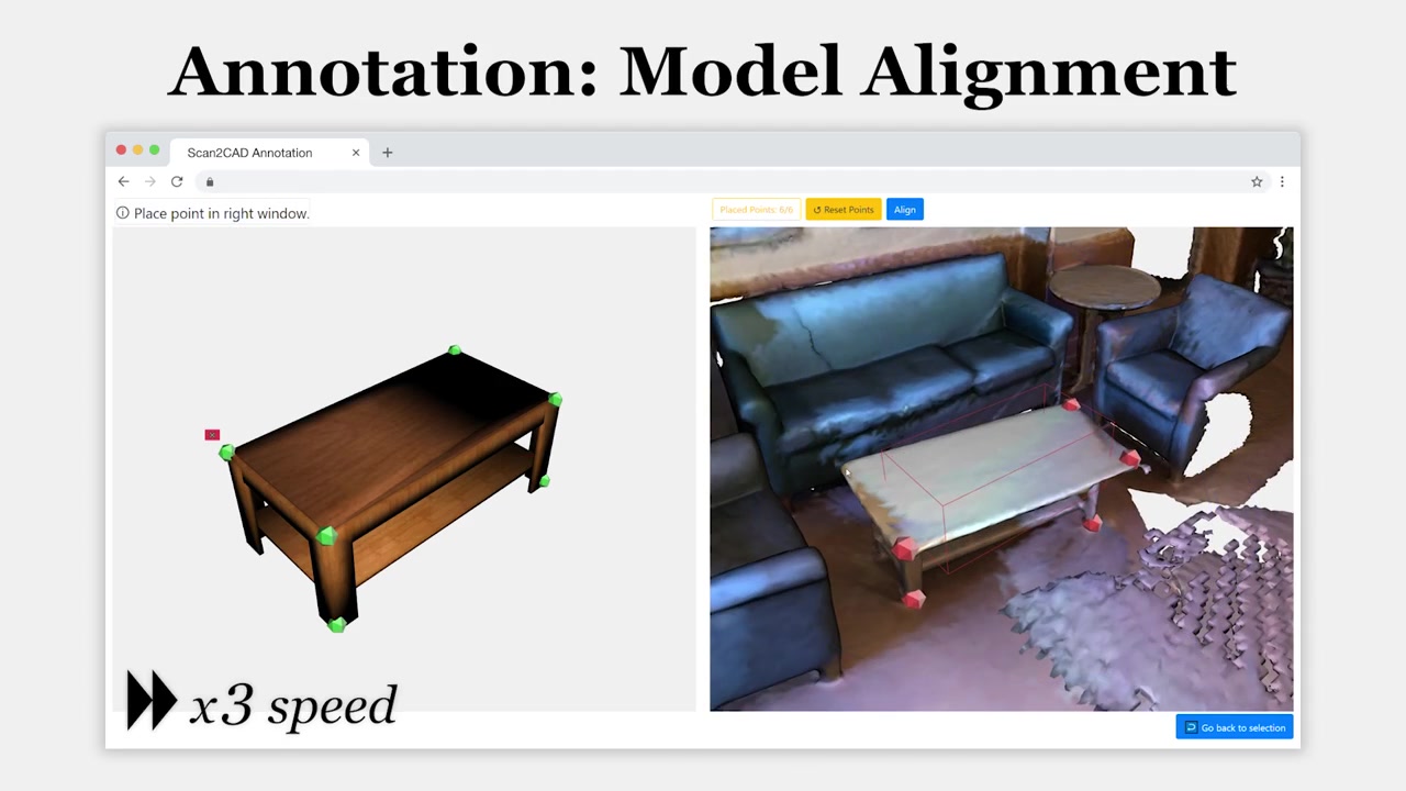 Scan2CAD: Learning CAD Model Alignment in RGBD Scans (CVPR 2019 Oral)哔哩哔哩bilibili