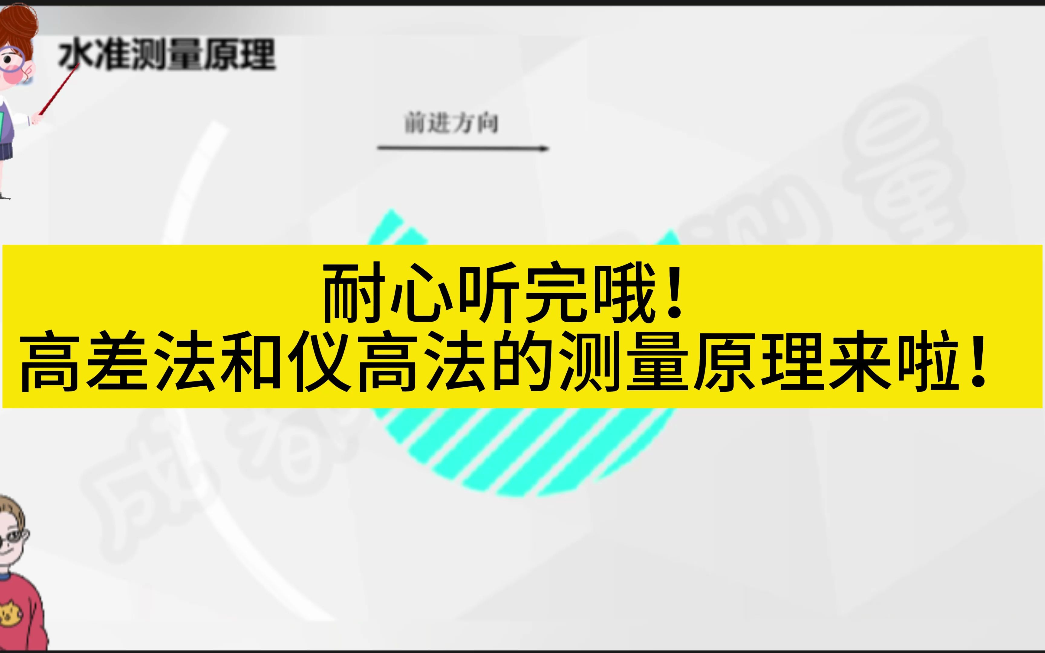 高差法和仪高法原理来啦!大家记得点赞收藏!水准测量虽然简单,但是想要系统学习还是要从基础学起!#水准测量#工程测量#沉降观测#测量教学哔哩哔...