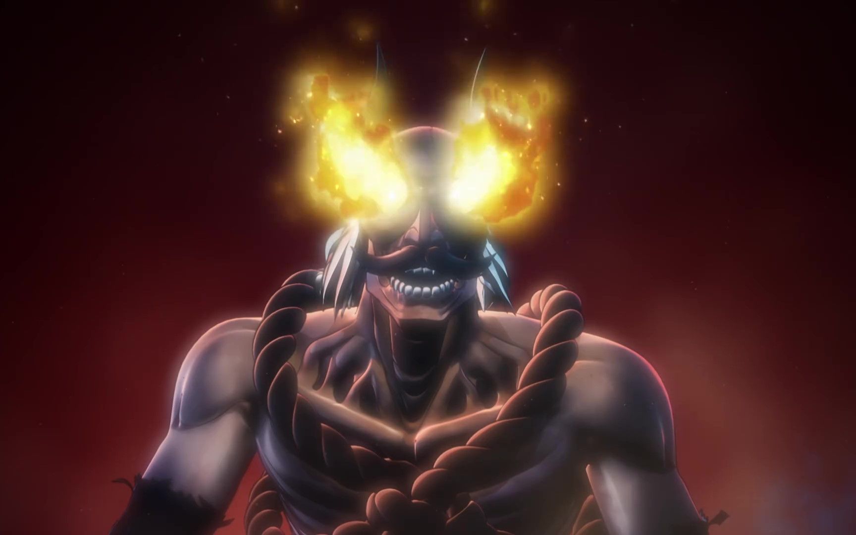 用巨人的bgm配死神的黑绳天谴明王,还挺燃!