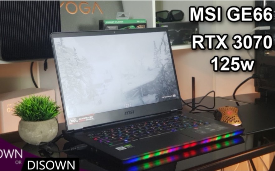 2021 MSI GE66 Raider评估RTX 3070dGPU vs Optimus哔哩哔哩bilibili