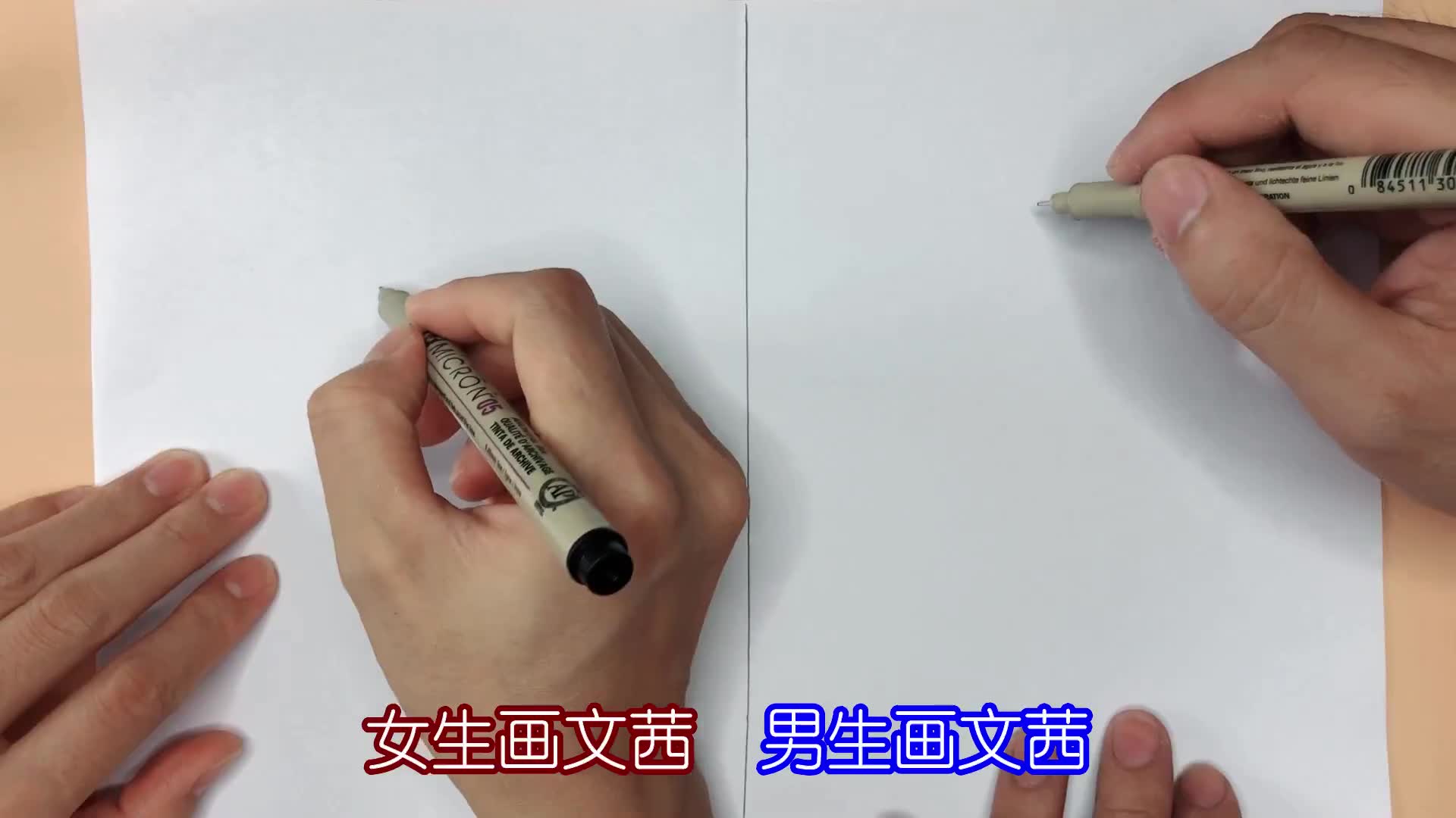 同样是画叶罗丽文茜