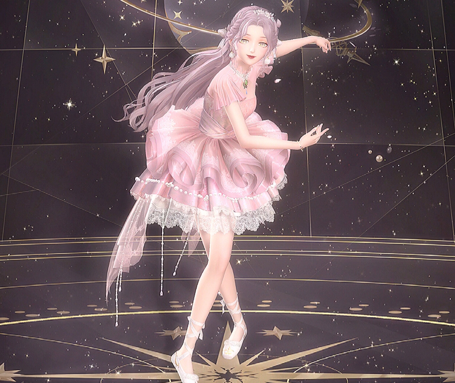 闪耀暖暖卡一些还行的芭蕾动作