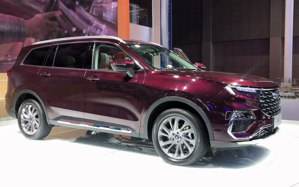 福特最便宜大型suv!全新领裕长4.9米,提供567座可选才17万