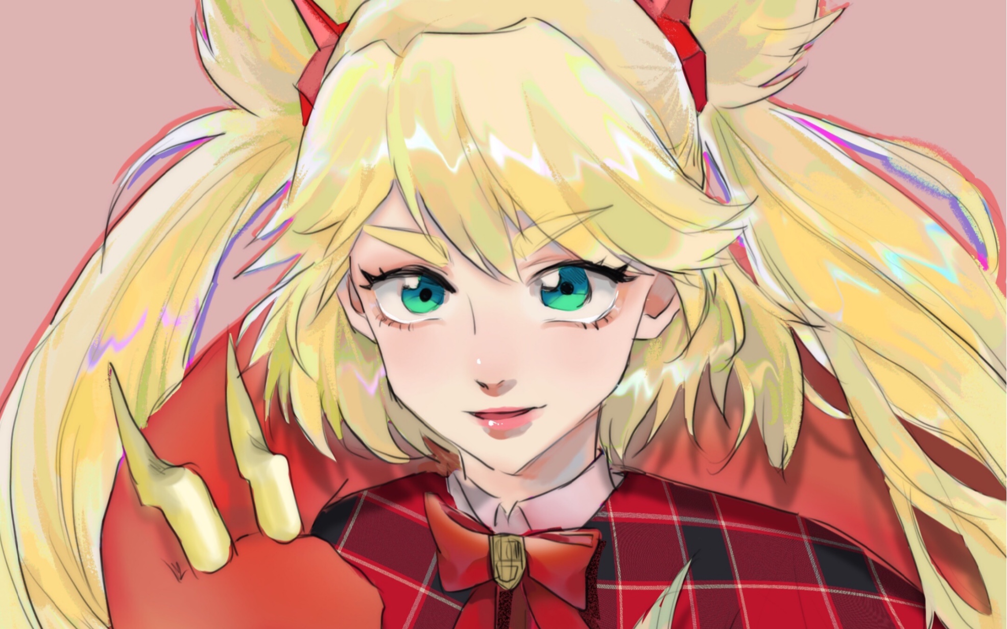 【procreate】{龙与魔女-妮妮}十月新番太好看啦!连夜开画(?