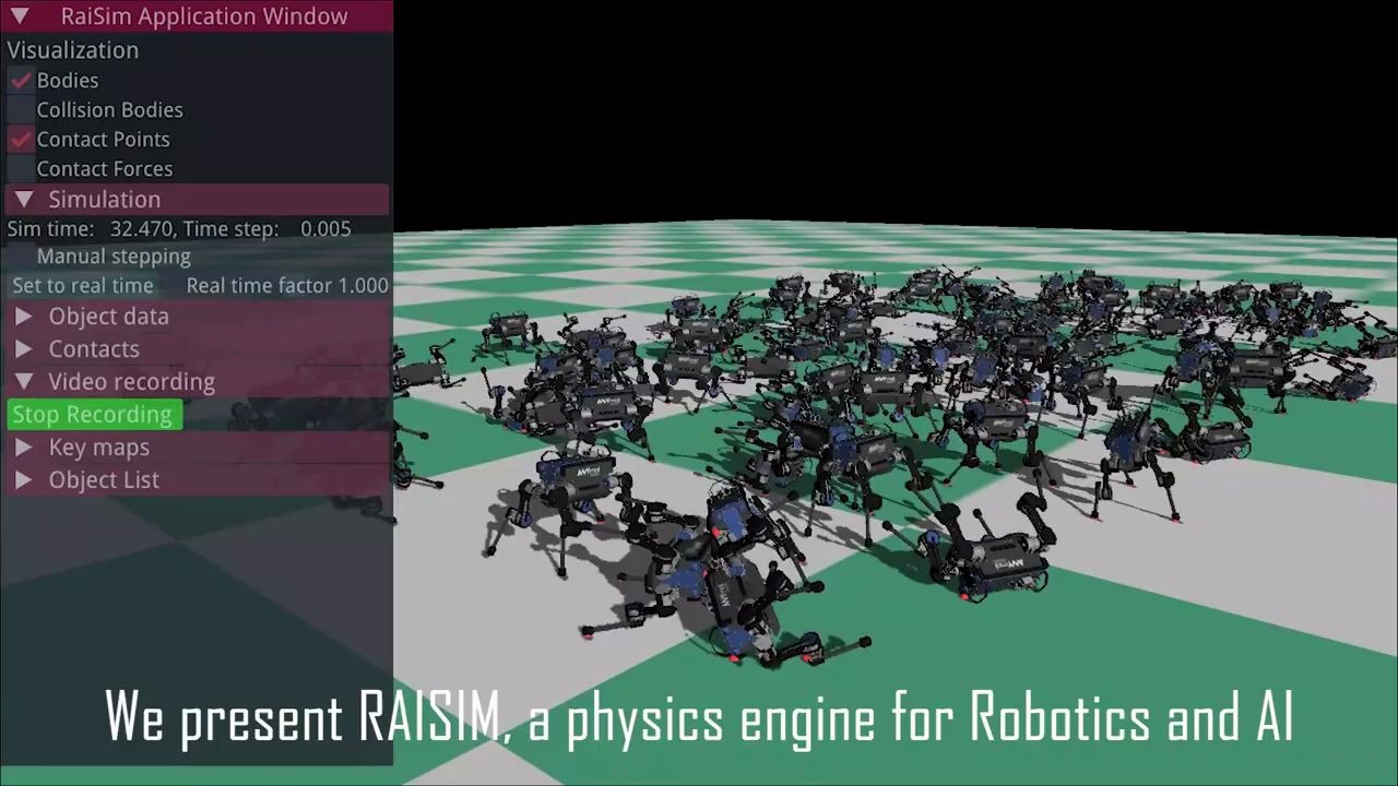 RAISIM,一款用于机器人和AI研究的物理引擎哔哩哔哩bilibili