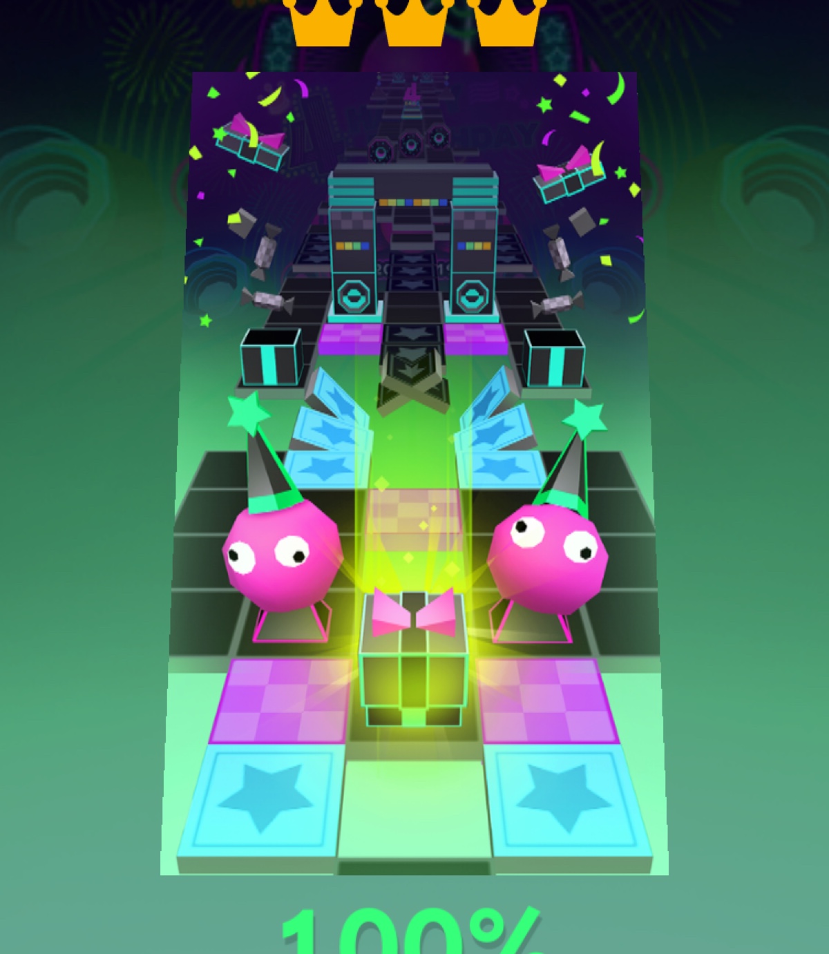 【rolling sky】生日派对完美过关