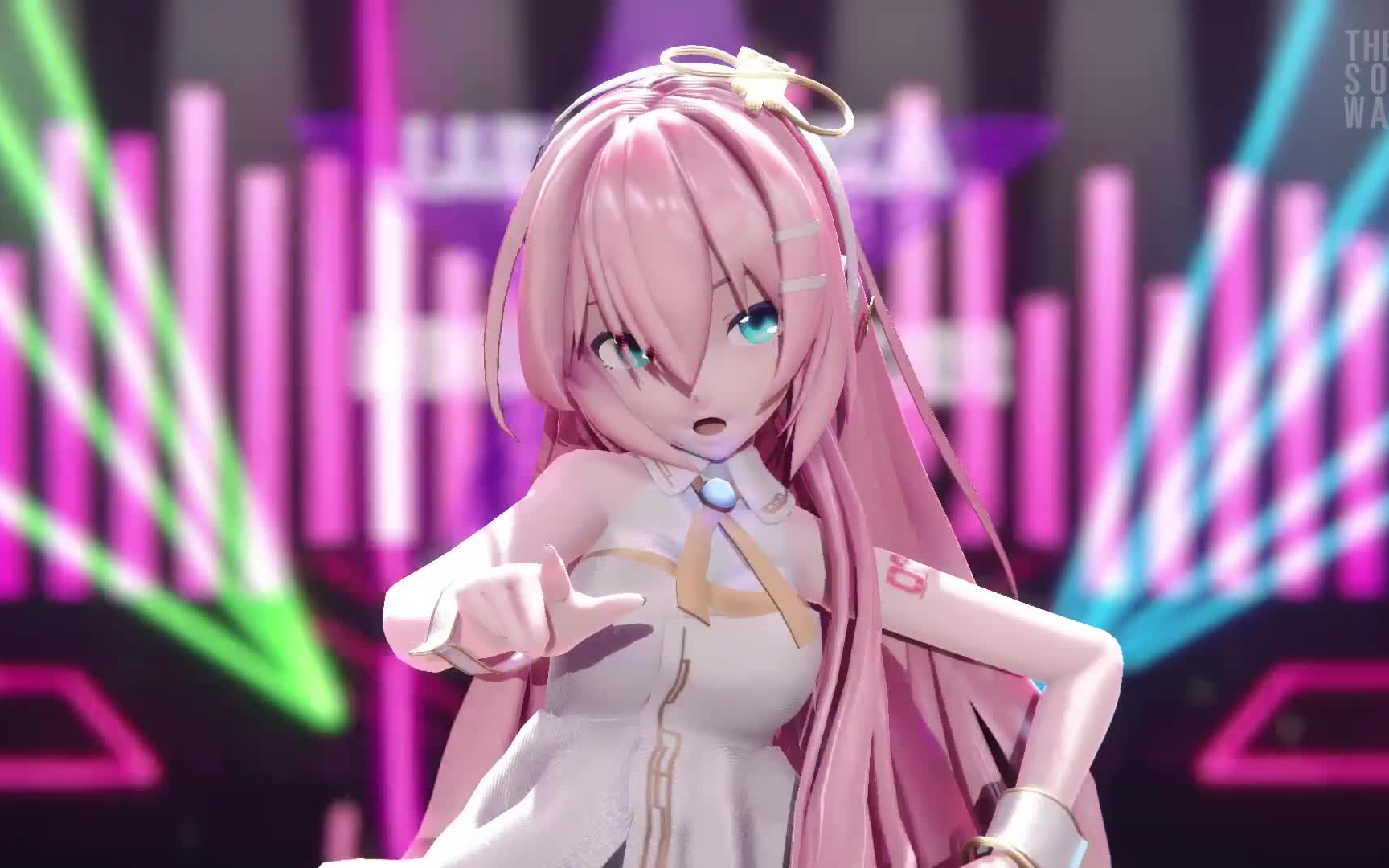 mmdlukalukanightfeversourmegurineluka巡音ルカ