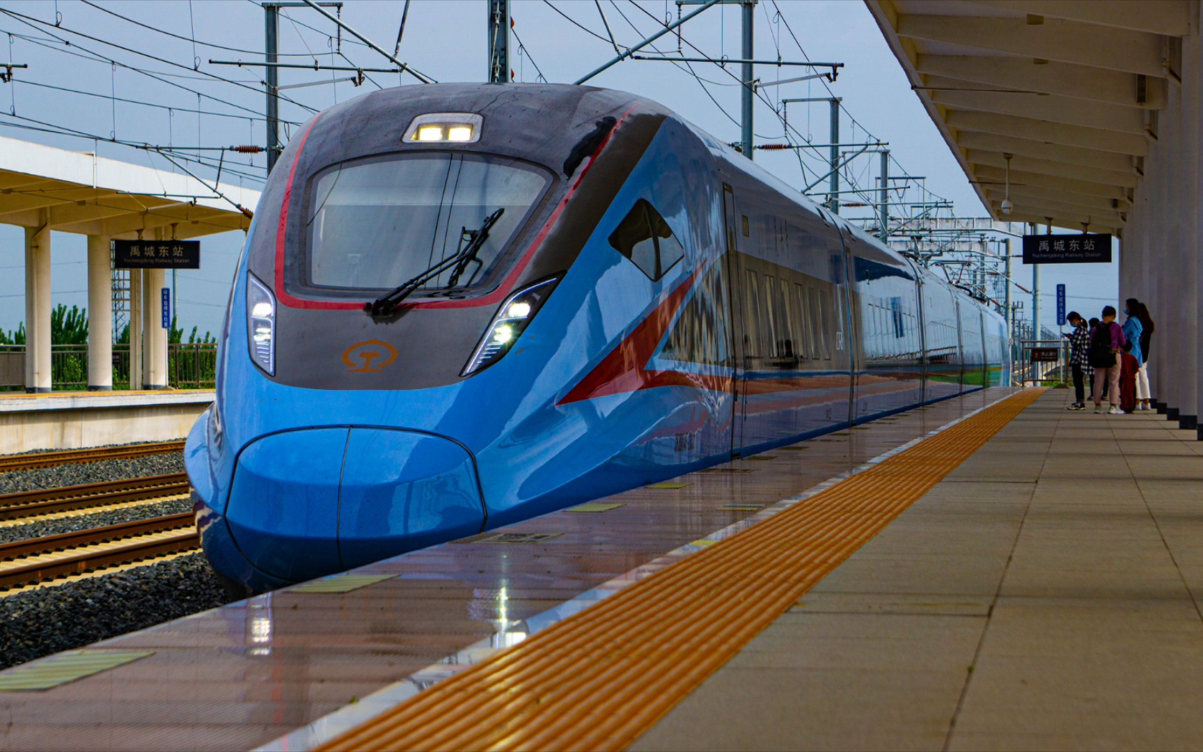 【中国铁路】d1648 威海-运城北驶入禹城东站