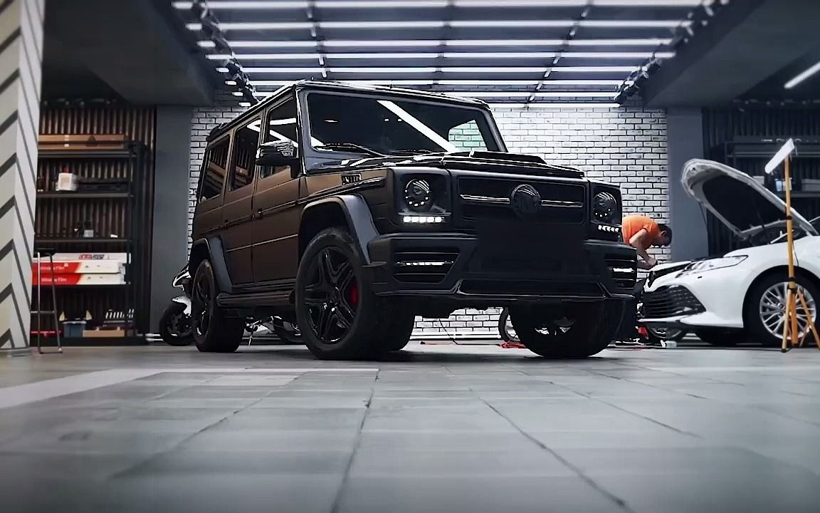 奔驰g7004x4黑武士图片