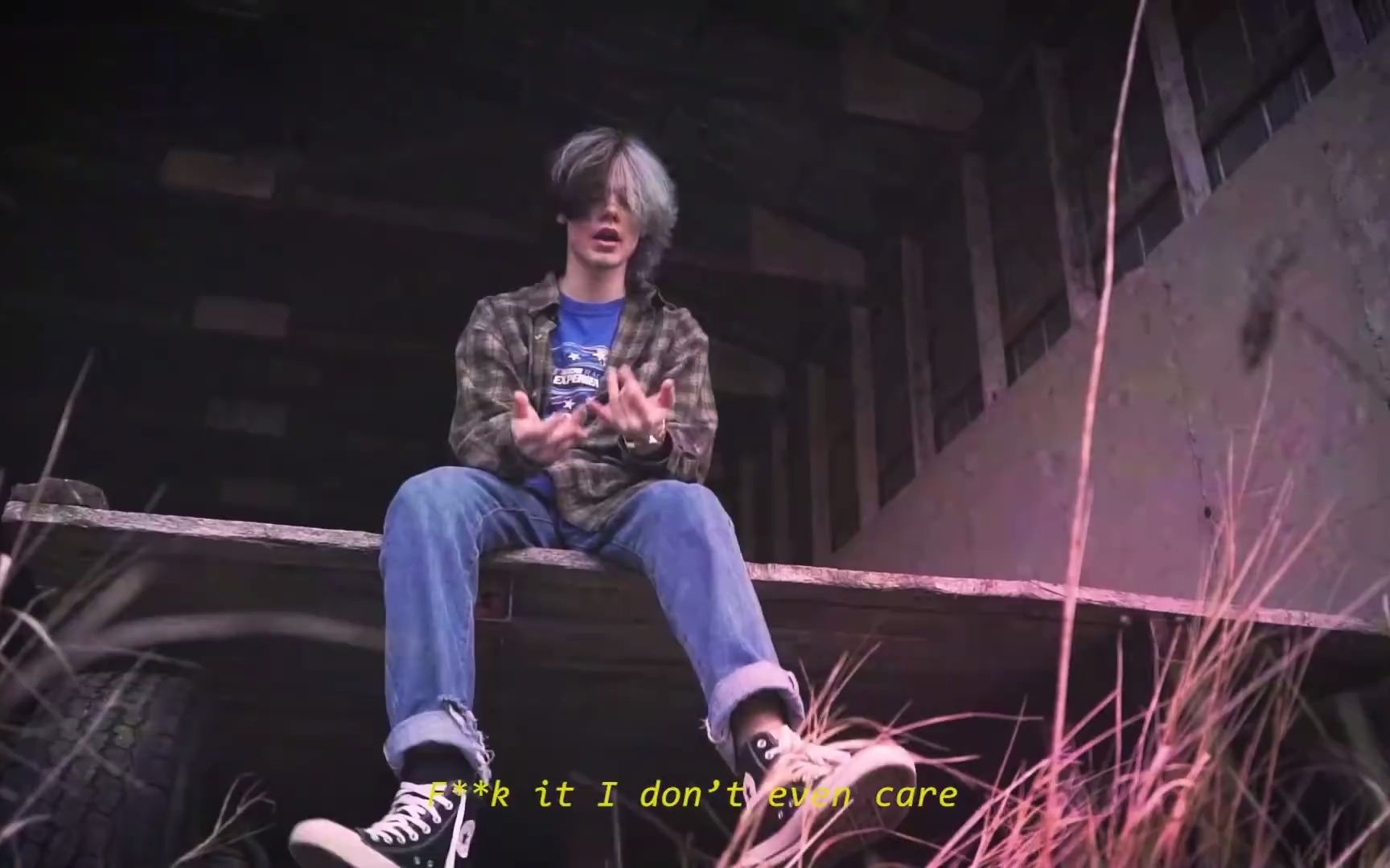 【347aidan】dancing in my room (official music|lyric video)