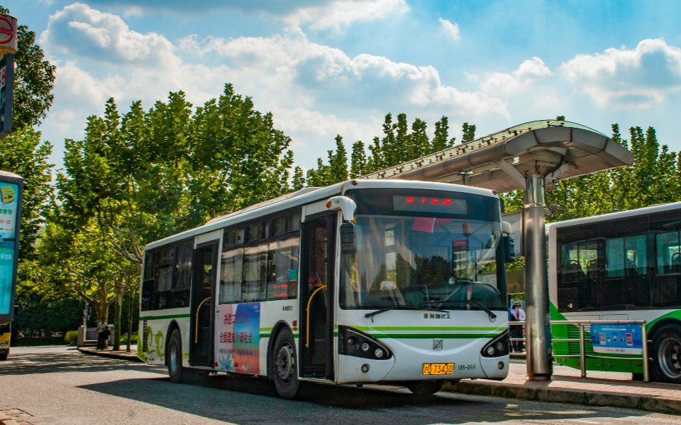 【报废纪念&延安路66km/h】上海青浦巴士上青线swb6117hg4延安路起步