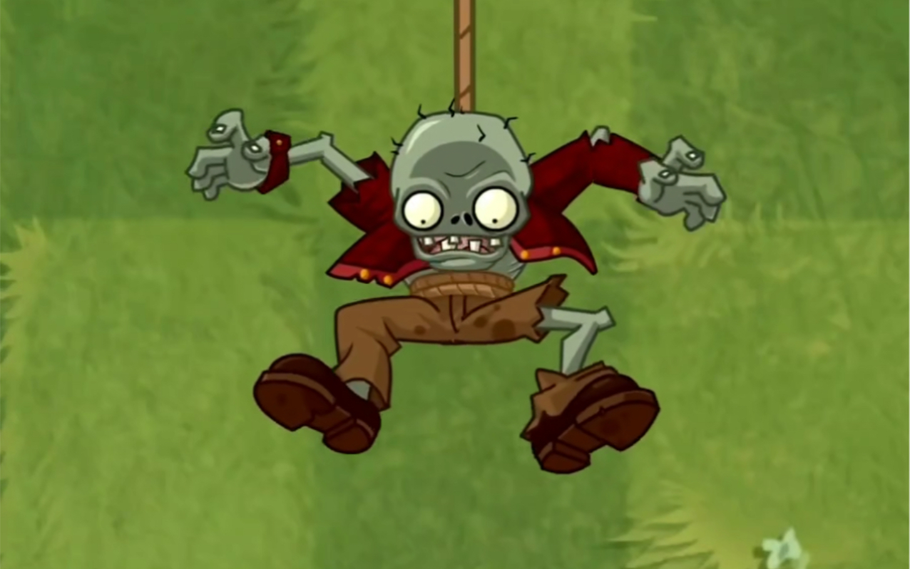 蹦极僵尸动画效果